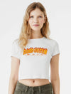 Women's Flame Crop Tee