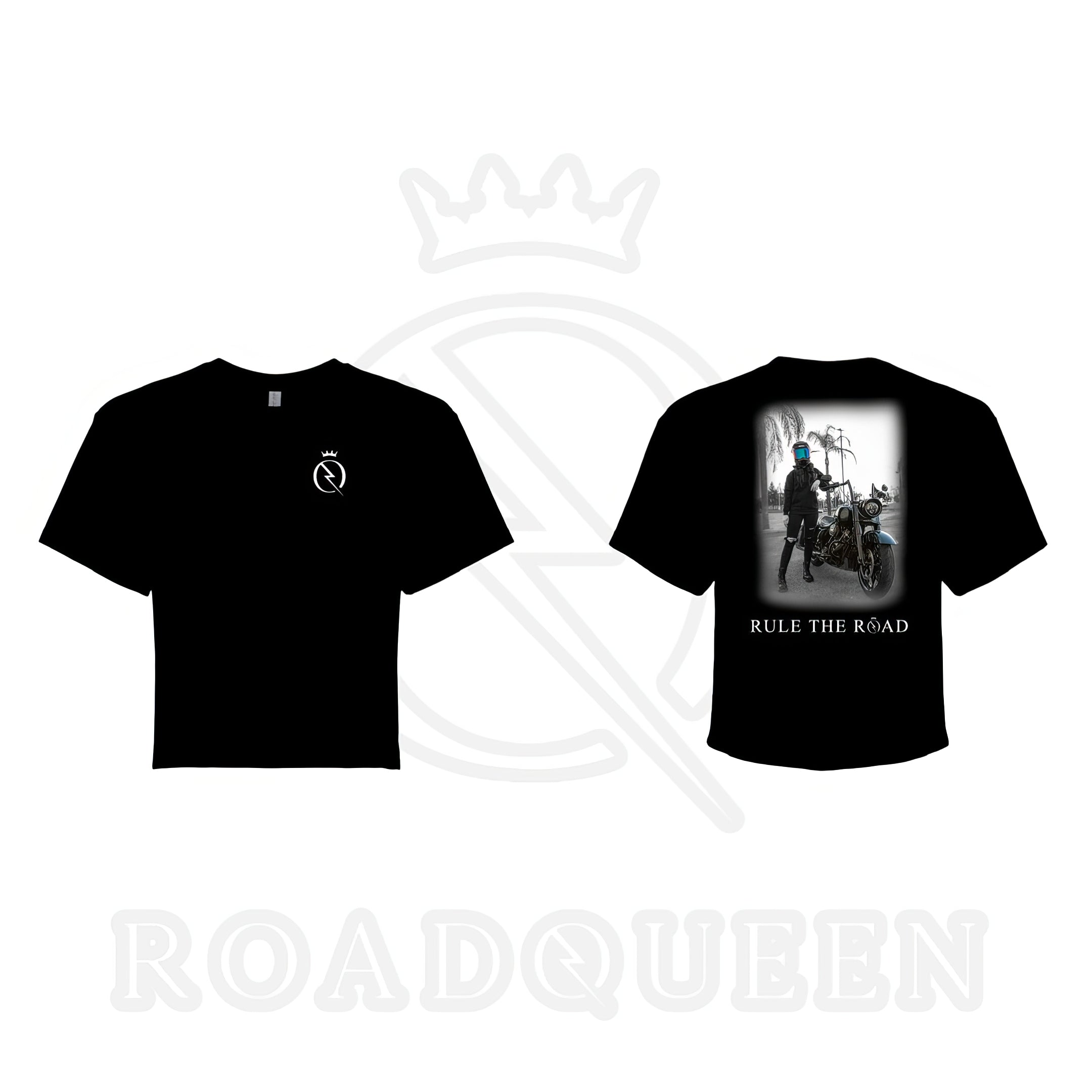 Women's Rule The Road Crop Tee