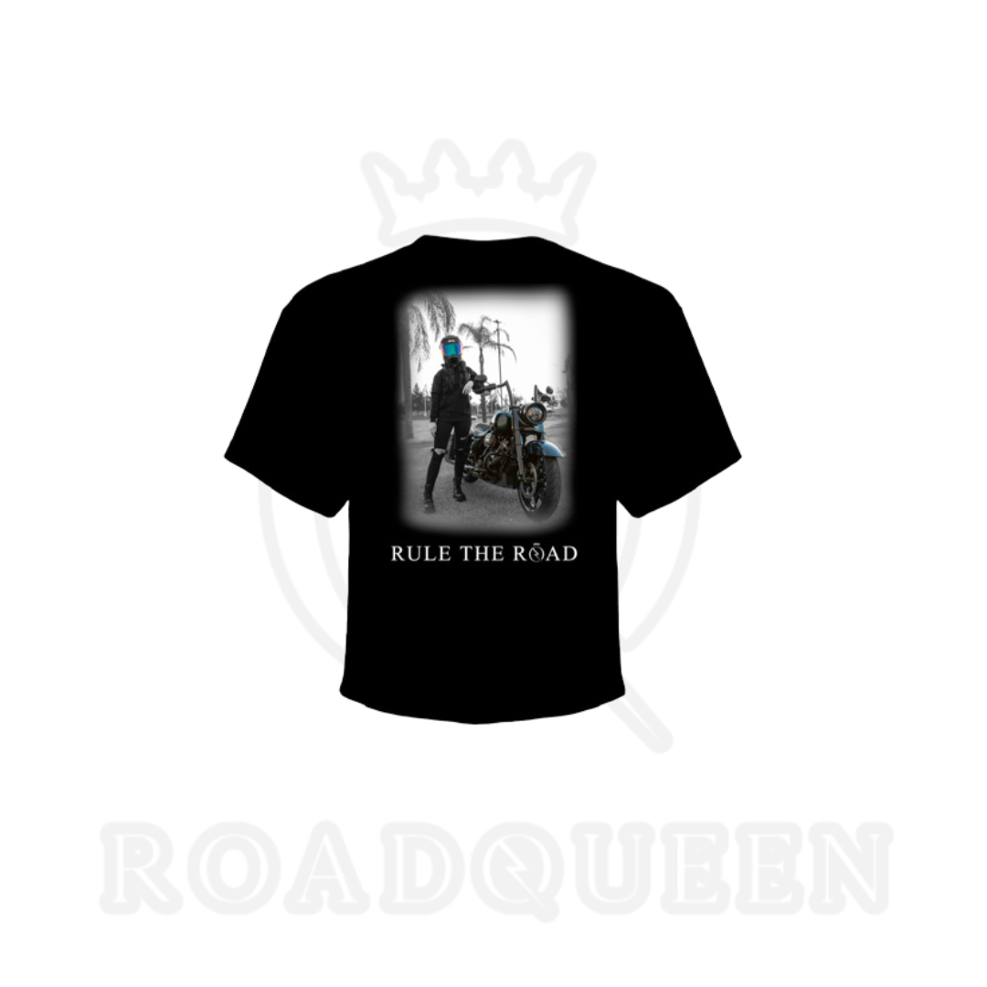 Women's Rule The Road Crop Tee